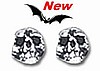 Death Studs Earrings, by Alchemy Gothic